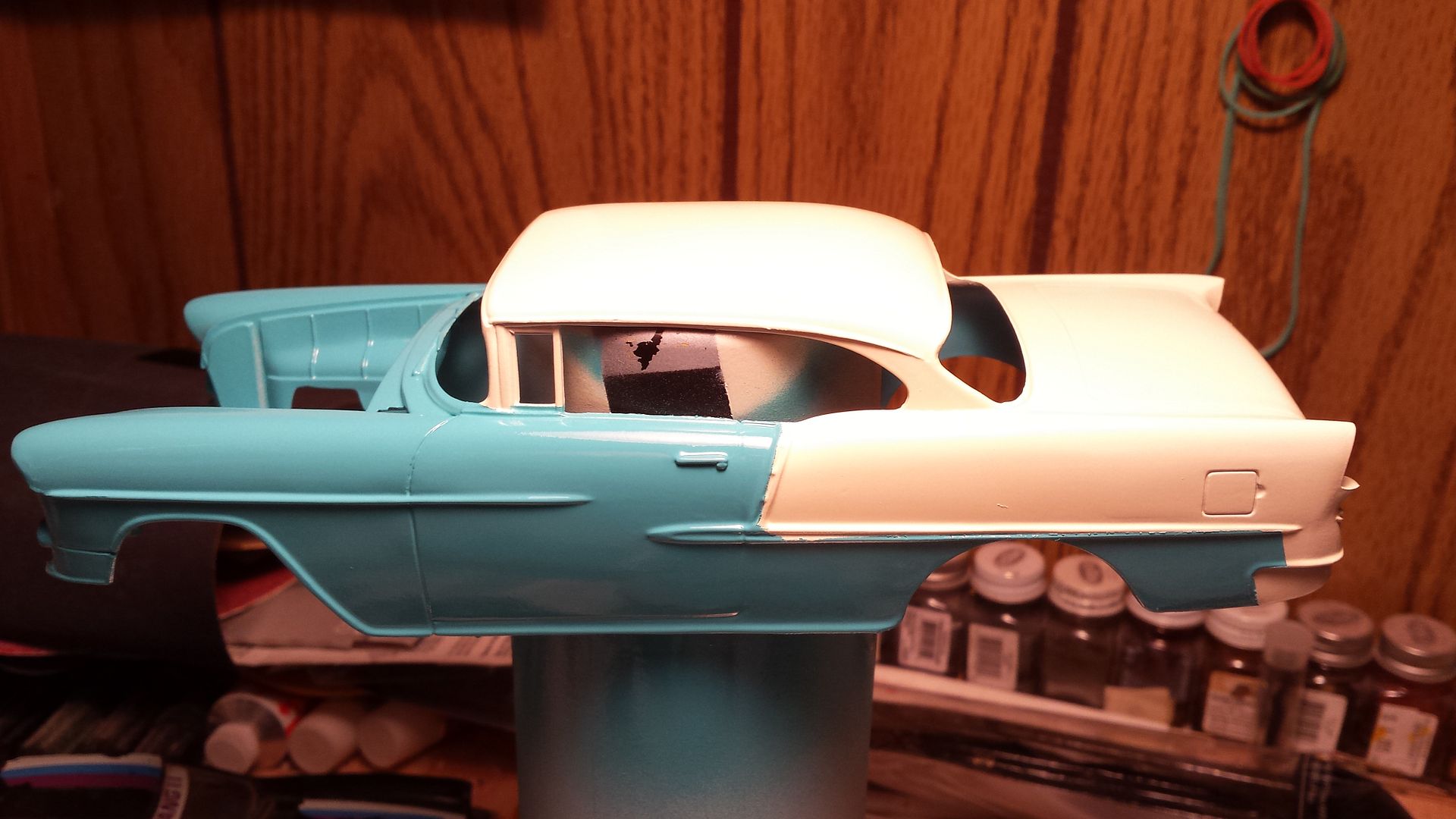 Monogram '55 Chevy Street Machine - WIP: Model Cars - Model Cars